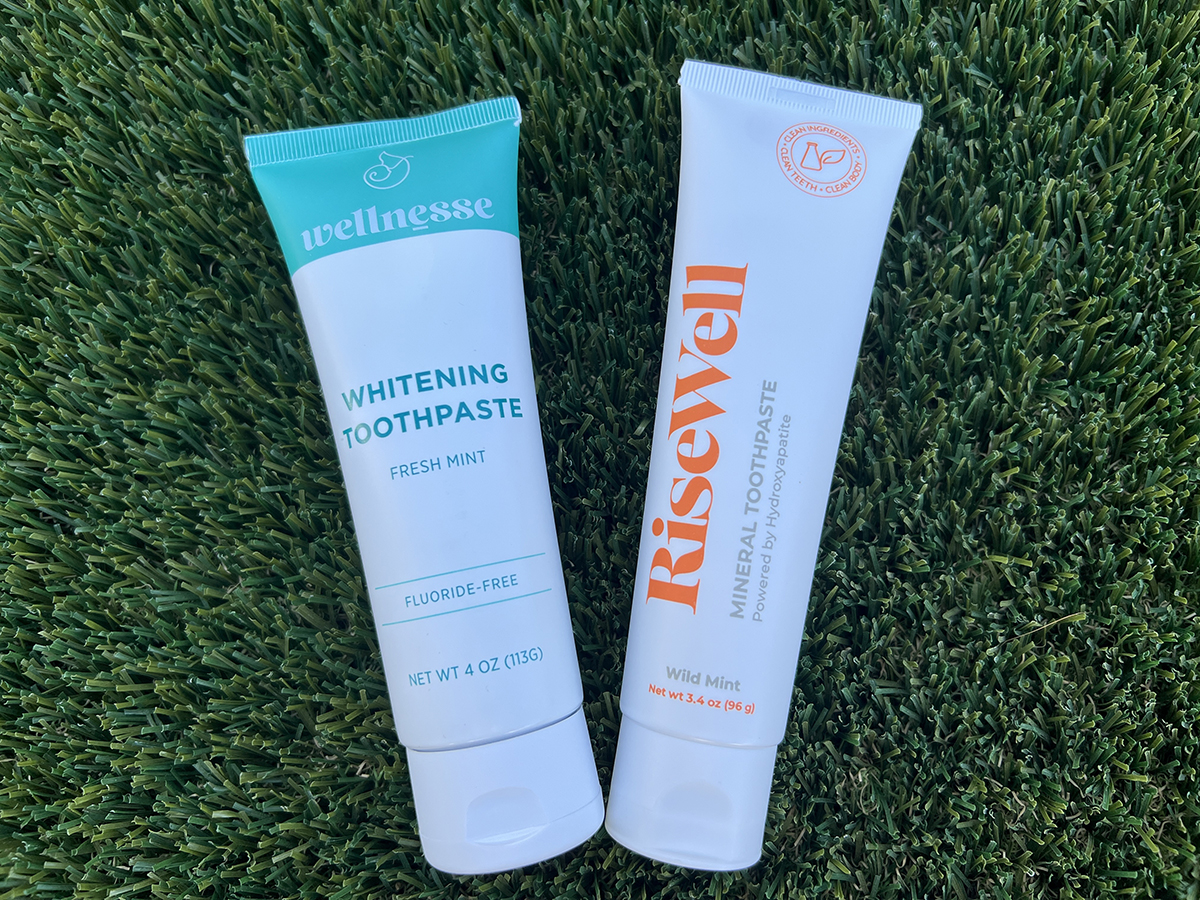 Wellnesse Toothpaste vs. RiseWell Mineral Toothpaste